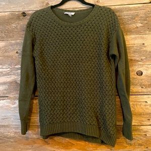 Olive Green DKNYC Women’s Sweater